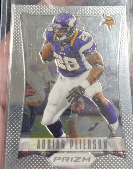 2012 Panini Prizm #105 Adrian Peterson — front