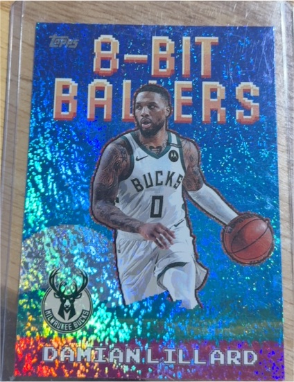 2025-26 Topps Basketball #8B-8 Damian Lillard 8-Bit Ballers — front