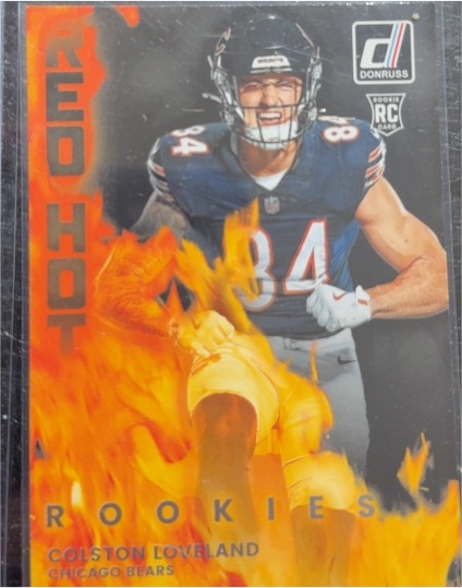 2025 Donruss Red Hot Rookies #RHR-CLV Colston Loveland — front