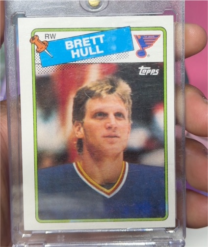 1988-89 Topps #66 Brett Hull — front