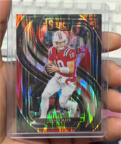 2024 Panini Select Premier Level #113 Drake Maye — front