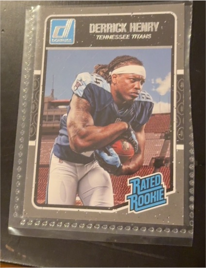 2016 Donruss #365 Derrick Henry — front
