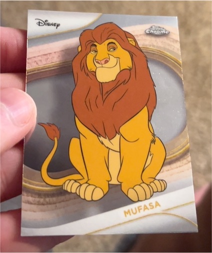 2025 Topps Chrome Disney #96 Mufasa — front