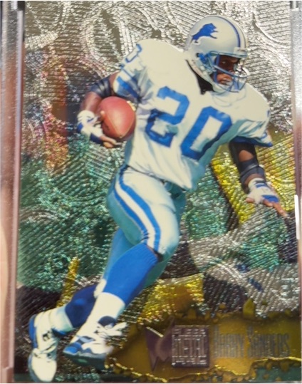 1996 Fleer Metal #41 Barry Sanders — front