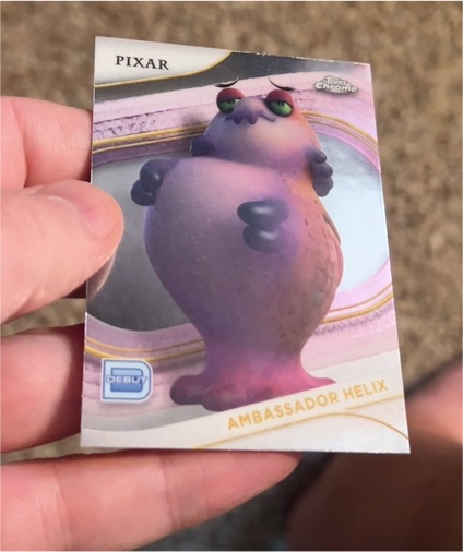 2025 Topps Chrome Disney #139 Ambassador Helix — front