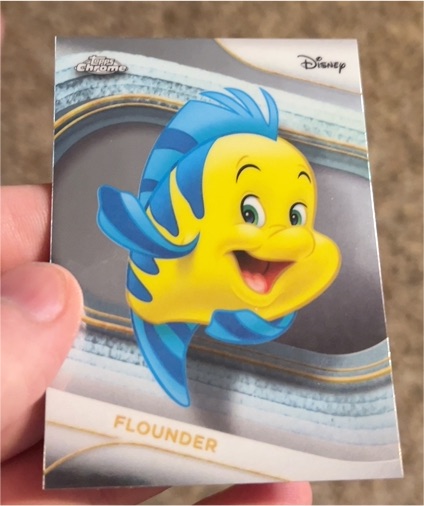 2025 Topps Chrome Disney #60 Flounder — front