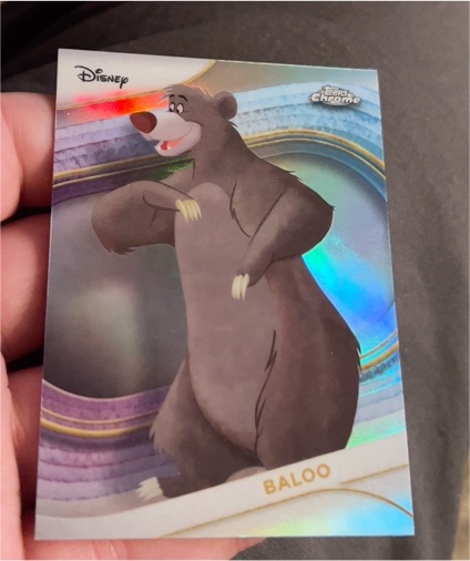 2025 Topps Chrome Disney #106 Baloo — front
