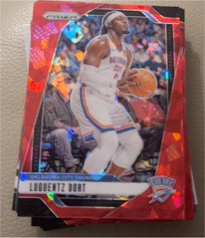 2024-25 Panini Prizm #119 Luguentz Dort — front