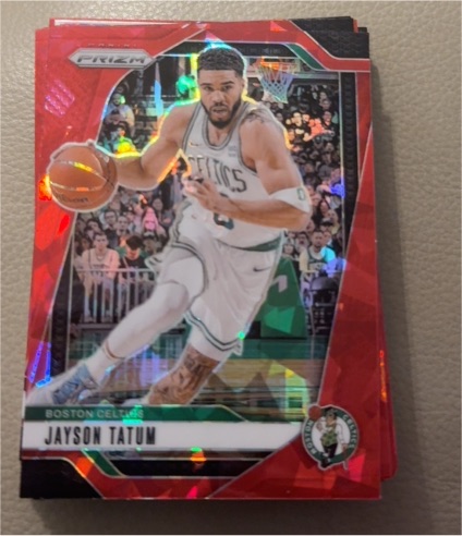2024-25 Panini Prizm #103 Jayson Tatum — front