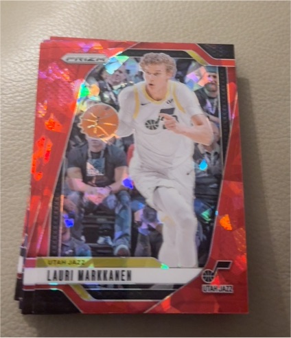 2024-25 Panini Prizm #186 Lauri Markkanen — front