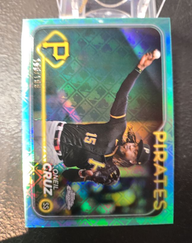 2024 Topps Chrome #98 Oneil Cruz — front