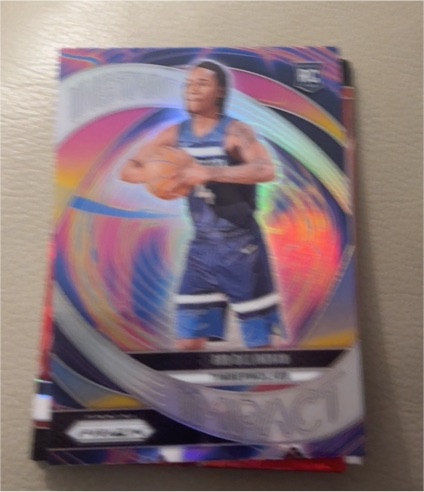 2024-25 Panini Prizm #8 Rob Dillingham Instant Impact Rookie — front