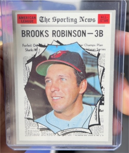1970 Topps #455 Brooks Robinson — front
