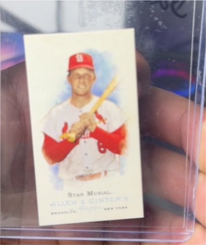 2006 Topps Allen & Ginter's Mini #279 Stan Musial — front