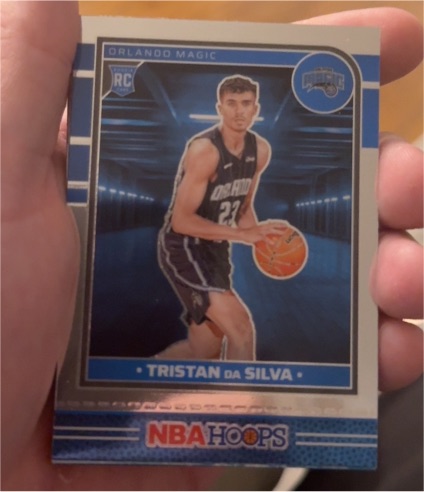 2024-25 Panini NBA Hoops #248 Tristan Da Silva — front