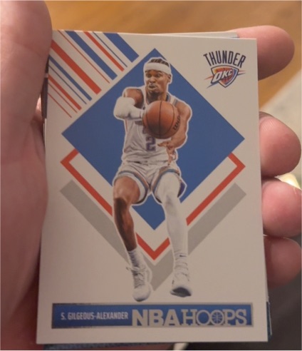 2024-25 Panini NBA Hoops Tribute #283 Shai Gilgeous-Alexander — front
