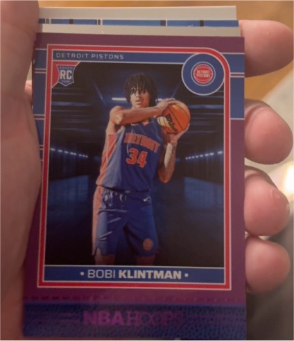 2024-25 Panini NBA Hoops #267 Bobi Klintman — front