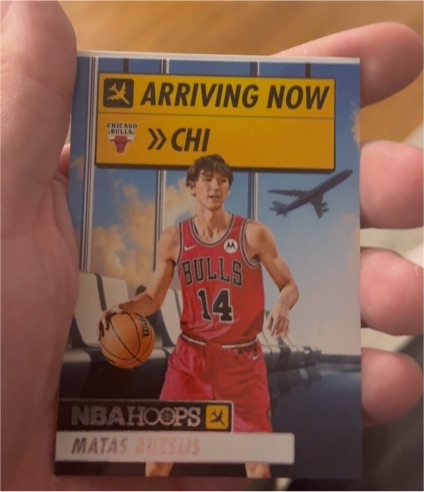 2024-25 Panini NBA Hoops #4 Matas Buzelis — front
