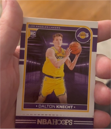 2024-25 Panini NBA Hoops #247 Dalton Knecht — front
