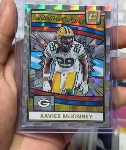 2025 Panini Donruss #AAP-XMC Xavier McKinney — front
