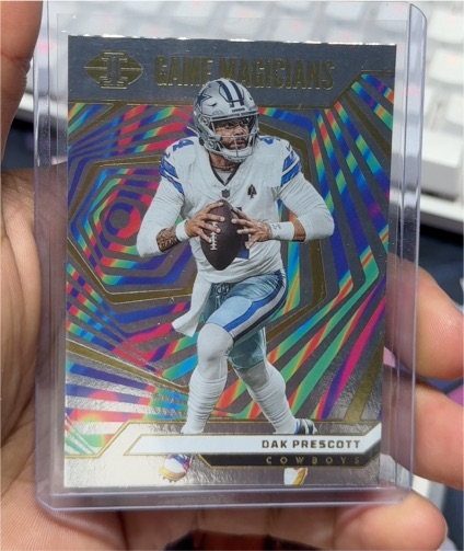 2024 Panini Illusions #3 Dak Prescott Game Magicians — front