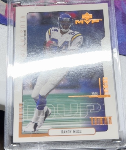 2000 Upper Deck MVP #93 Randy Moss — front