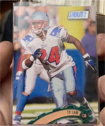 1997 Topps Stadium Club #121 Ty Law — front