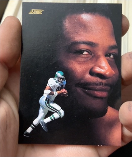 1991 Score #681 Keith Jackson — front