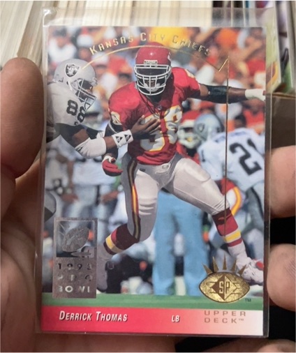 1993 Upper Deck SP #125 Derrick Thomas — front