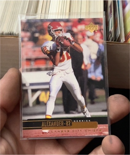 1999 Upper Deck #82 Derrick Alexander — front