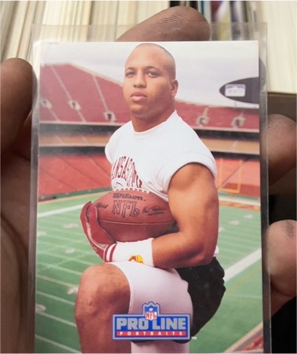 1991 Pro Line Portraits #40 Barry Word — front