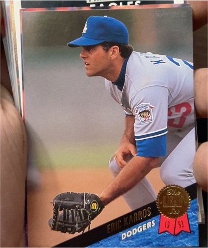 1993 Leaf #234 Eric Karros — front