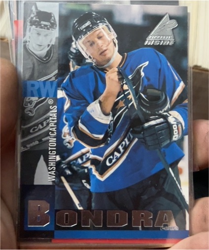 1997-98 Pinnacle Inside #83 Peter Bondra — front