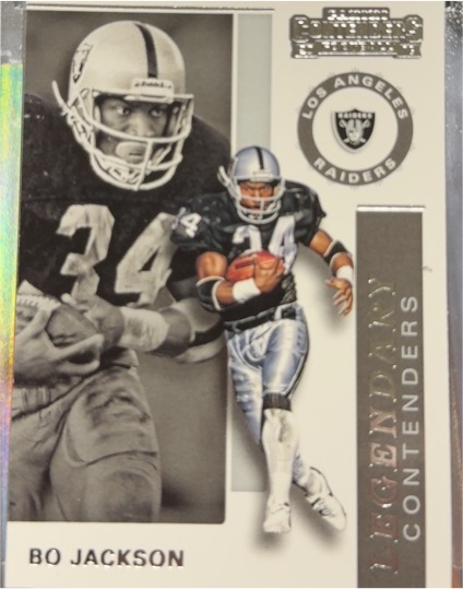 2019 Panini Contenders Legendary Contenders #LC-BJ Bo Jackson — front