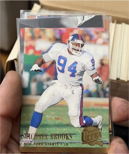 1994 Fleer Ultra #217 Michael Brooks — front