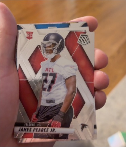 2025 Panini Mosaic #357 James Pearce Jr. — front