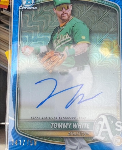 2025 Bowman Chrome #141 Tommy White — front