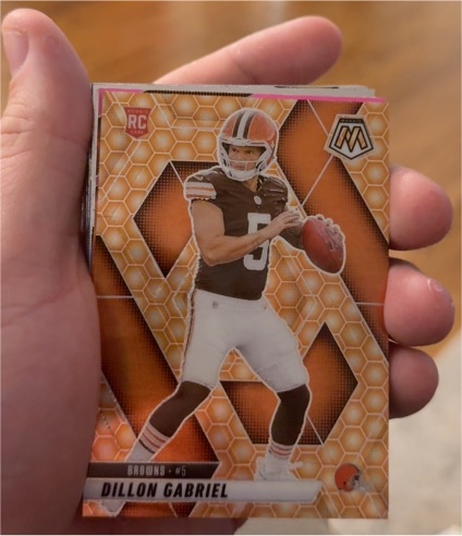 2025 Panini Mosaic #332 Dillon Gabriel — front