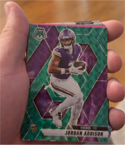 2023 Panini Mosaic #83 Jordan Addison — front