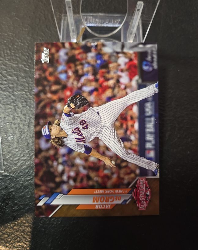 2020 Topps Update Series #U-299 Jacob deGrom — front