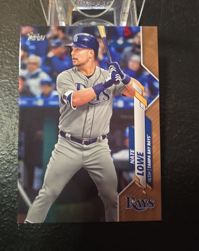 2020 Topps #626 Nate Lowe — front
