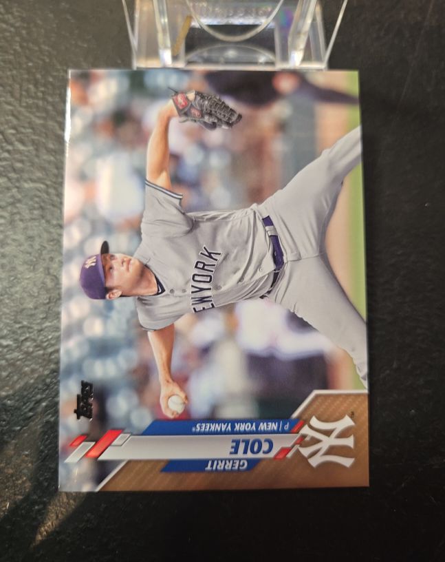 2020 Topps #112 Gerrit Cole — front