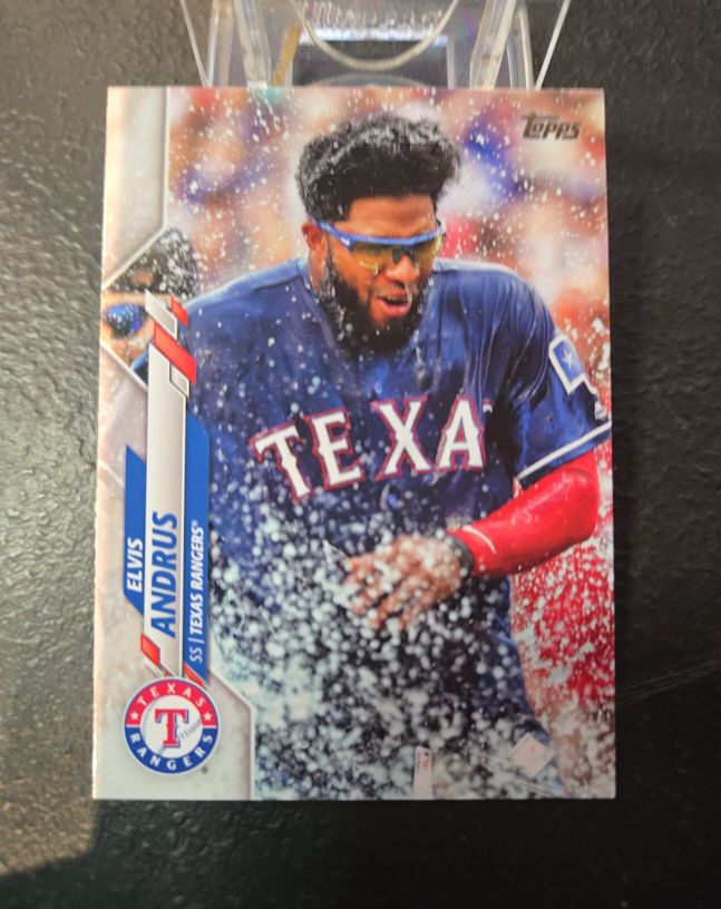 2020 Topps Series 2 #577 Elvis Andrus — front