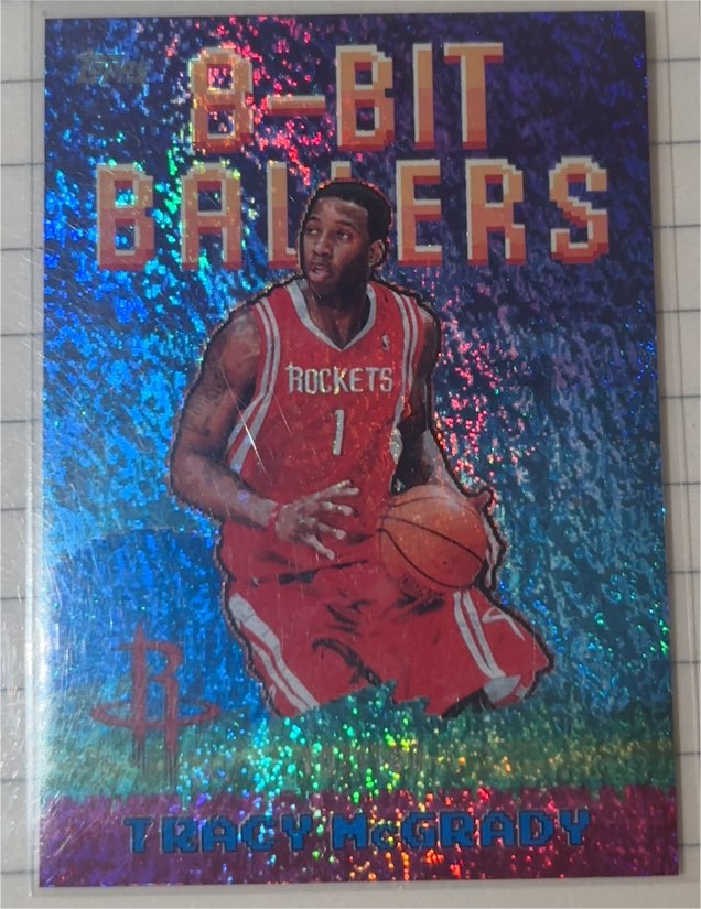 2025-26 Topps 8-Bit Ballers #8B-27 Tracy McGrady — front