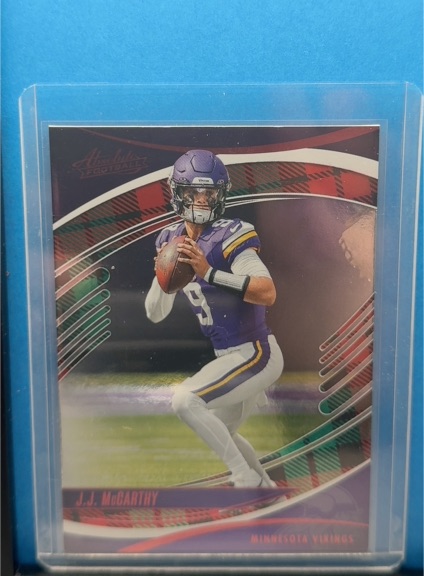 2025 Panini Absolute #100 J.J. McCarthy — front