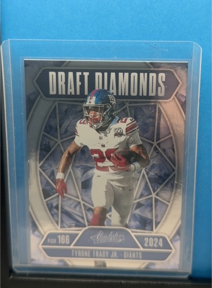 2024 Panini Absolute Draft Diamonds #166 Tyrone Tracy Jr. — front