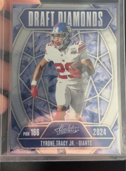 2025 Panini Absolute #DD-TTJ Tyrone Tracy Jr. — front