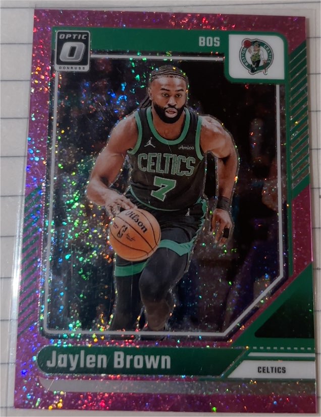 2024-25 Panini Donruss Optic #206 Jaylen Brown — front