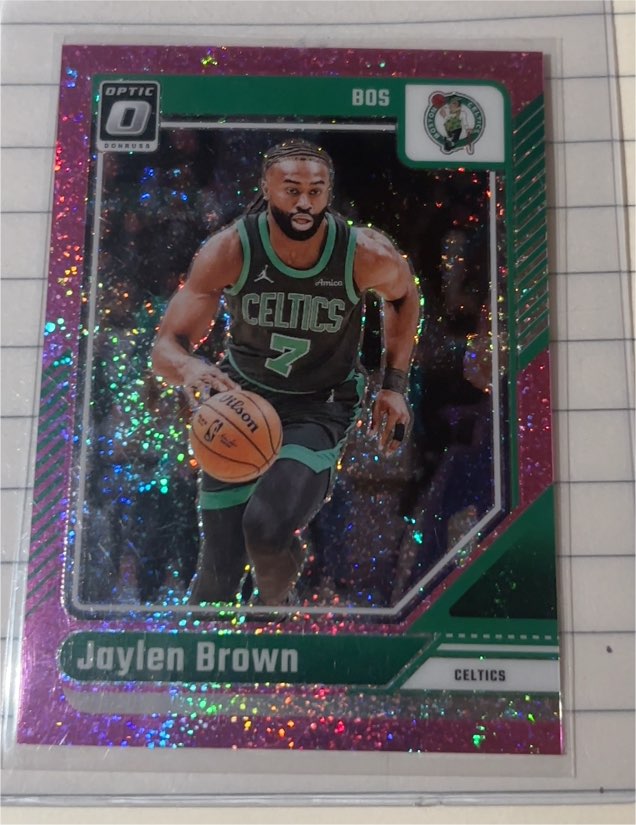 2024 Donruss Optic #206 Jaylen Brown — front