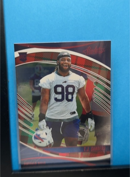 2025 Panini Absolute #180 T.J. Sanders — front